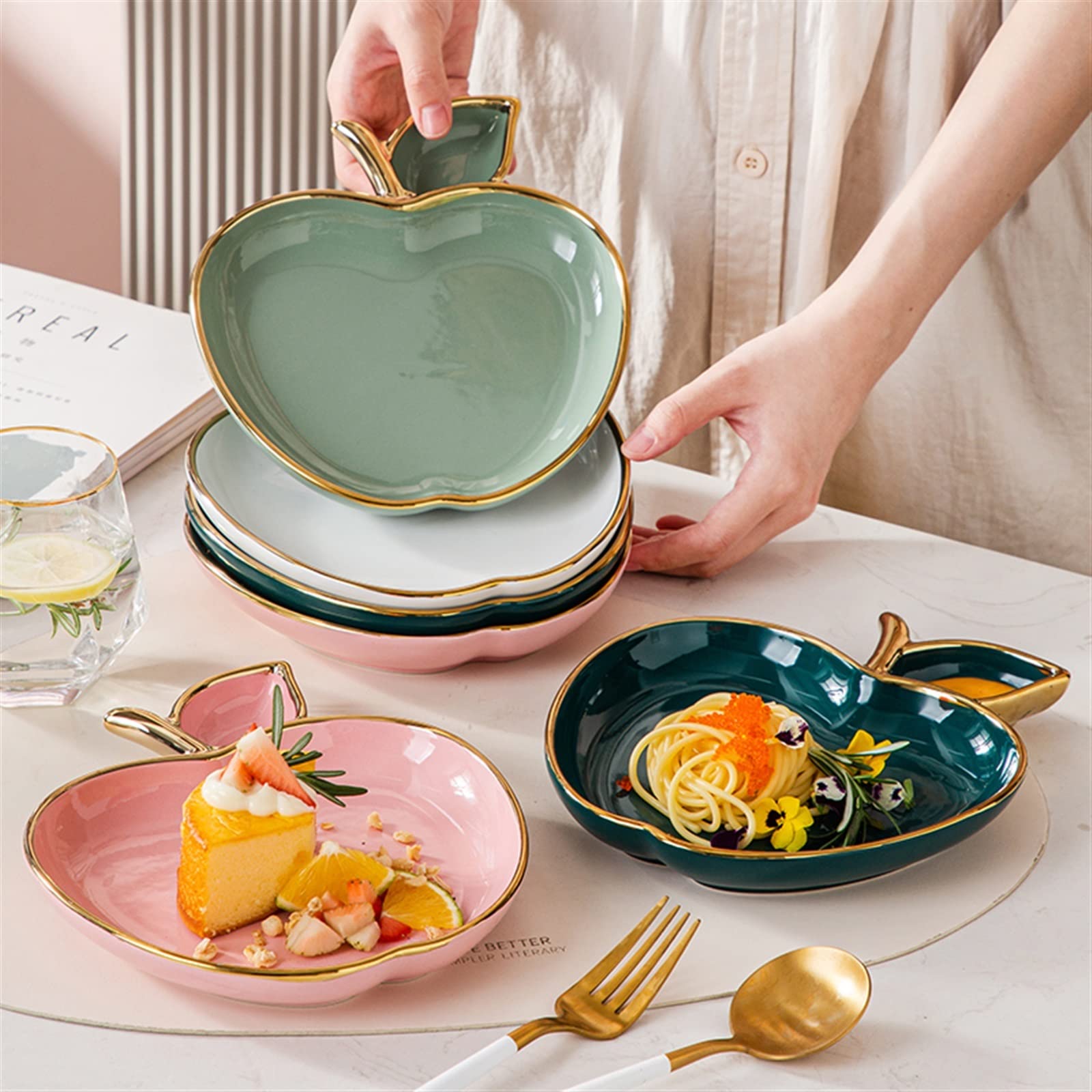 デザートプレート シンプルディナープレート スナックプレート 家庭用